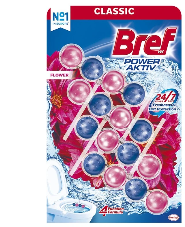 VALIK-GAIVIKLIS WC BREF PA FLOWERS 4X50G