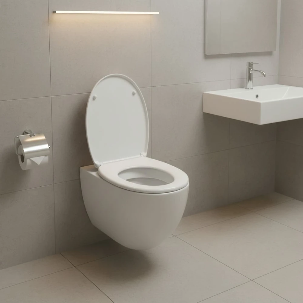 Nezatříděno WC dangtis Domoletti TUALETO DANGTELIS IŠMANUS YHUF-X8 LĖTAI UŽSIDARO