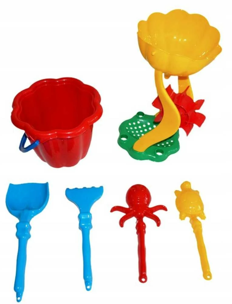 Tupiko Smėlio žaislų rinkinys, 7 vnt