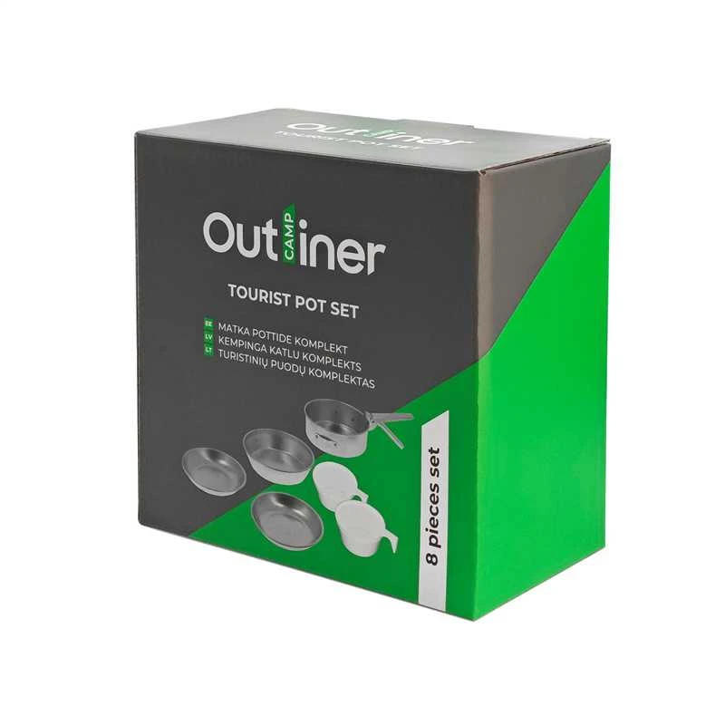 Outliner POT SET TOURIST GCA802 ALUMINIUM 2PERSON