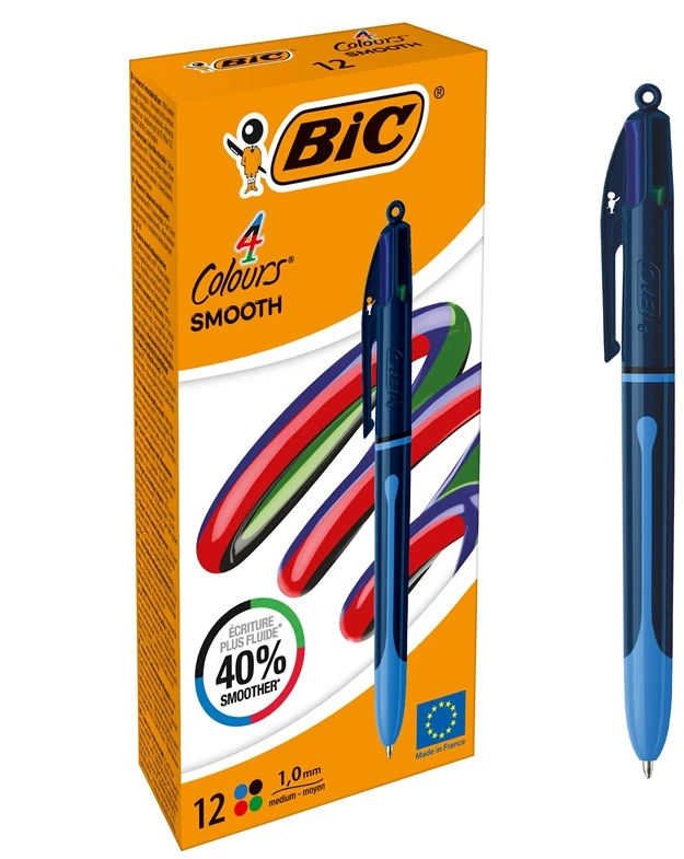 Tušinukas Bic 524095, įvairių spalvų, 1 mm