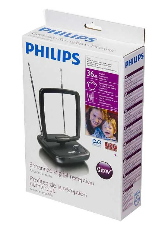 TV antena Philips SDV 5120/12, 470 - 862 MHz, 36 dB