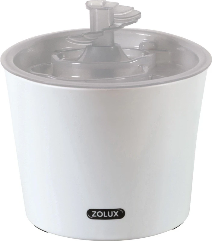 Gertuvė - fontanėlis Zolux Calypso, 3 l, balta sp./pilka sp.