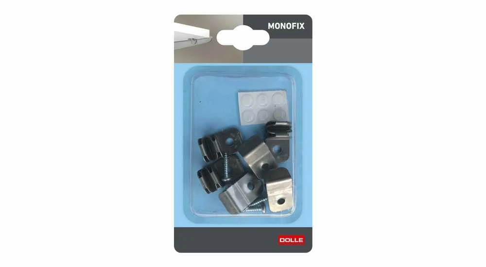 Tvirtinimas Dolle MonoFix, 20 mm x 20 mm, 12 vnt.