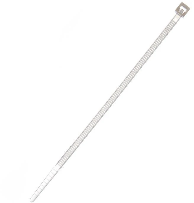 Tvirtinimo dirželis Elematic. 2.5 x 98 mm. baltas