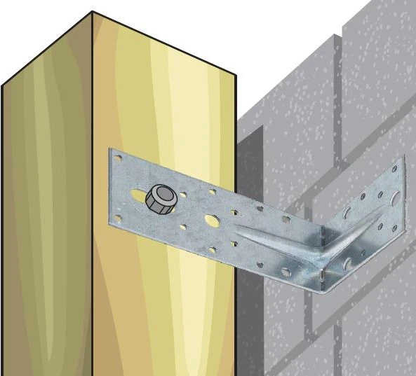 Haushalt Bettermann FACADE BRACKET 190X90X65X2.5 (30)