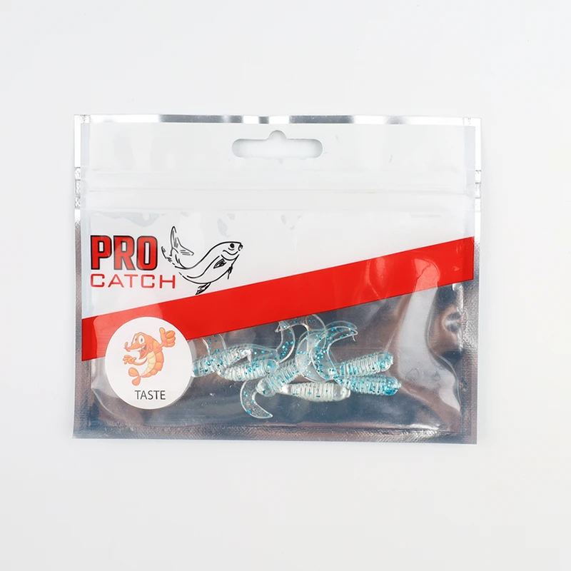 Tvisteris Pro Catch valgomasis guminukas BL007 70mm, 6vnt
