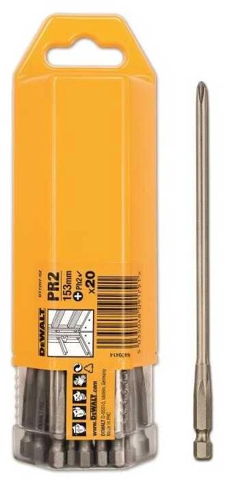 DEWALT KOŃCÓWKA PH2 G-K 153mm DO DCF620x /20szt.
