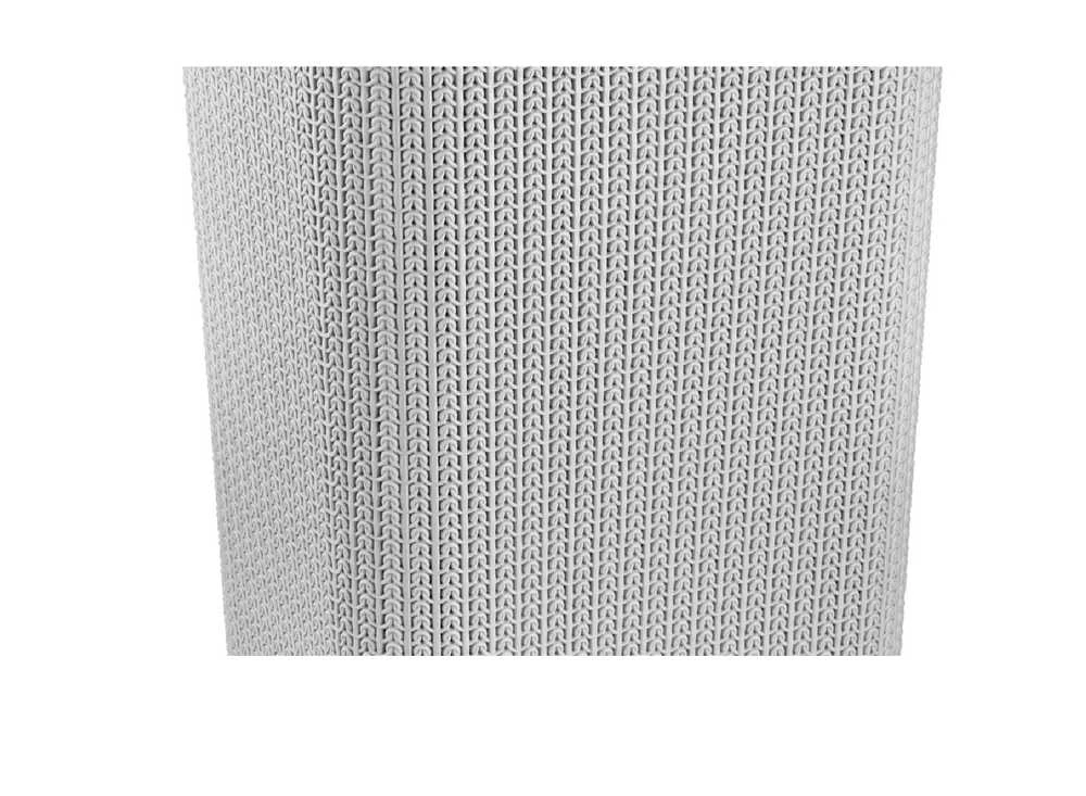 Ucsan Skalbinių dėžė Knitas M-079, 50 l, pilka sp., 43 cm x 34 cm
