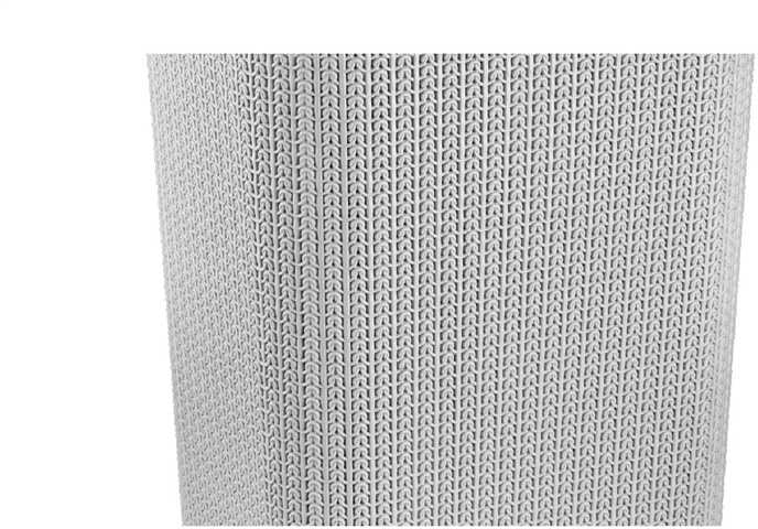 Ucsan Skalbinių dėžė Knitas M-079, 50 l, pilka sp., 43 cm x 34 cm