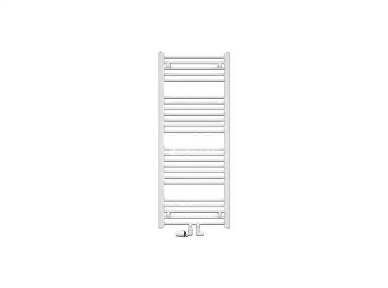 Vandeninis rankšluosčių džiovintuvas Koralux Linear Classic, balta sp., 50 cm x 70 cm, 280 W
