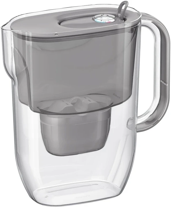 Vandens filtro ąsotis Aquaphor 524643, 3.2 l, pilkas