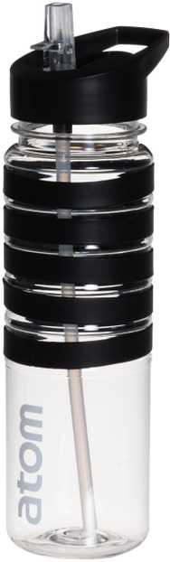Gertuvė Atom Drinking bottle juodas 750 ml