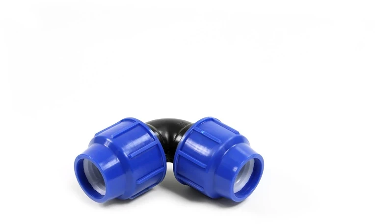 Ūdensvada līkums Perla 08120050000P, 50 mm – Savelkama, DIA50 mm, 90 °, 16 Bar
