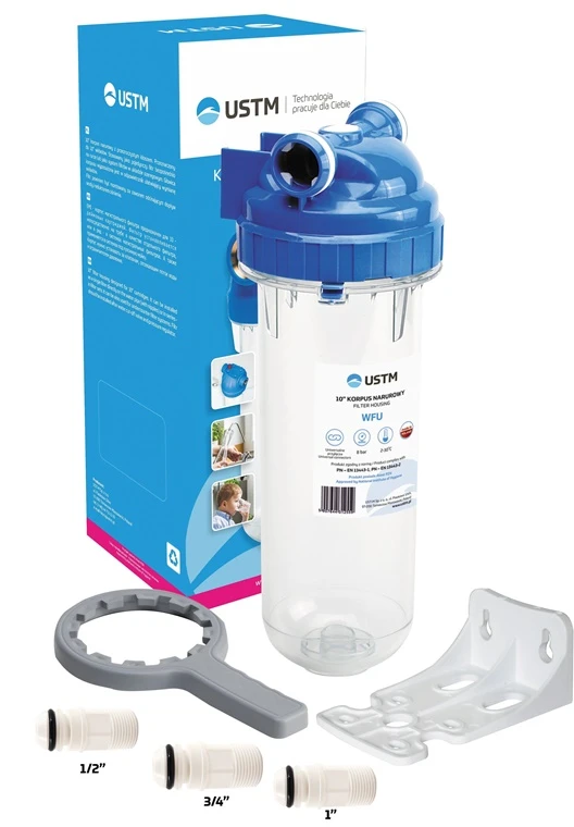 Ustm Universalus Vandens filtro korpusas, 10″