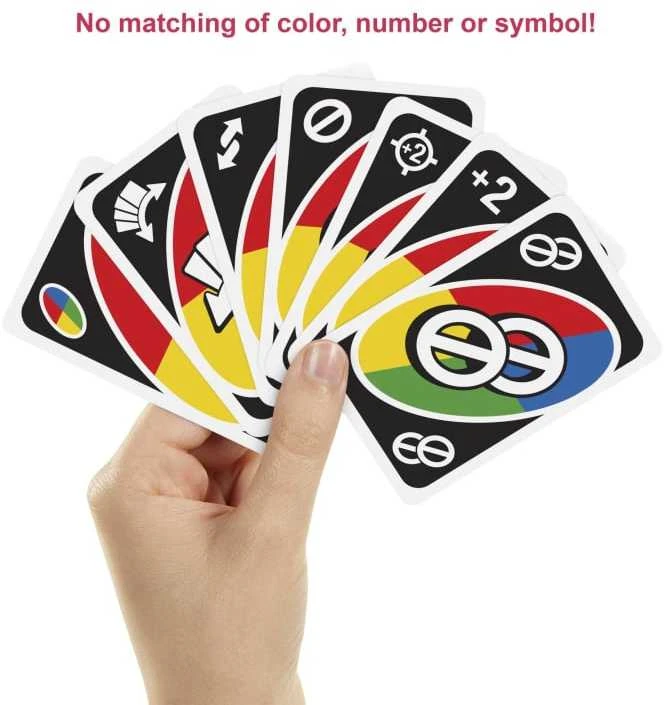 Mattel UNO tik veiksmo kortos!