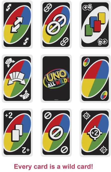 Mattel UNO tik veiksmo kortos!