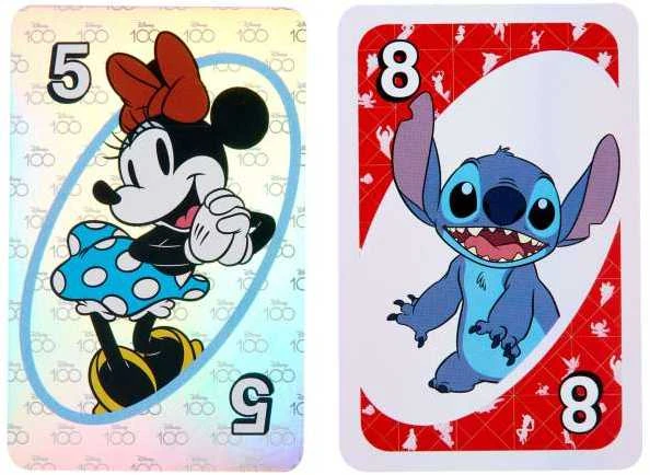 Mattel UNO kortos, skirtos DISNEY100-mečio jubiliejuim (HPW21)
