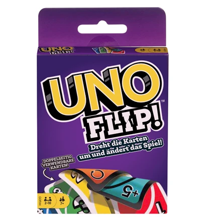 Mattel UNO žaidimas su dvipusėmis kortomis, GDR44
