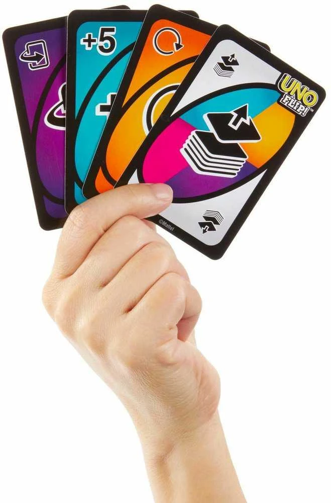 Mattel UNO žaidimas su dvipusėmis kortomis, GDR44