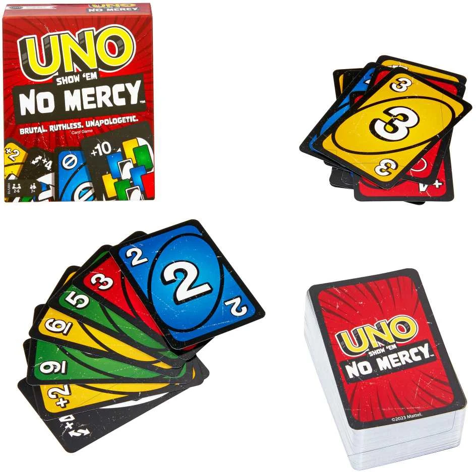 Mattel UNO Show 'Em No Mercy kortų žaidimas