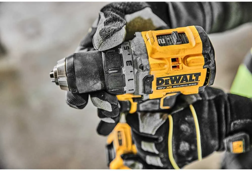DeWalt XR suktuvas gręžtuvas18V, DeWalt [DCD800E1T-QW] 1x1,7Ah, Li-Ion, POWERSTACK