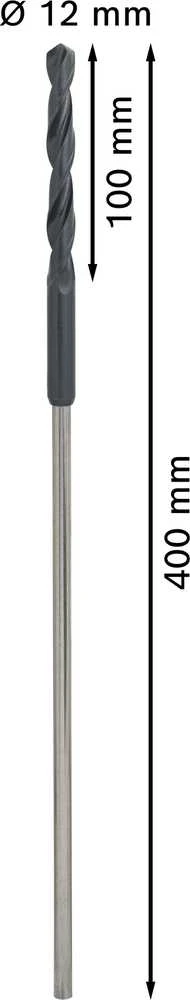 Bosch Grąžtas instal.ir perdeng 12,0x400,0 mm,1.vnt.