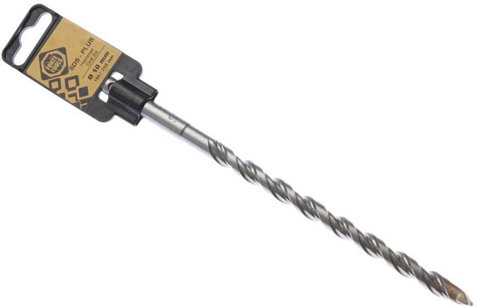 Grąžtas Forte Tools 15629, mūrui, sds plus ,te-c,, 10 mm x 21 cm