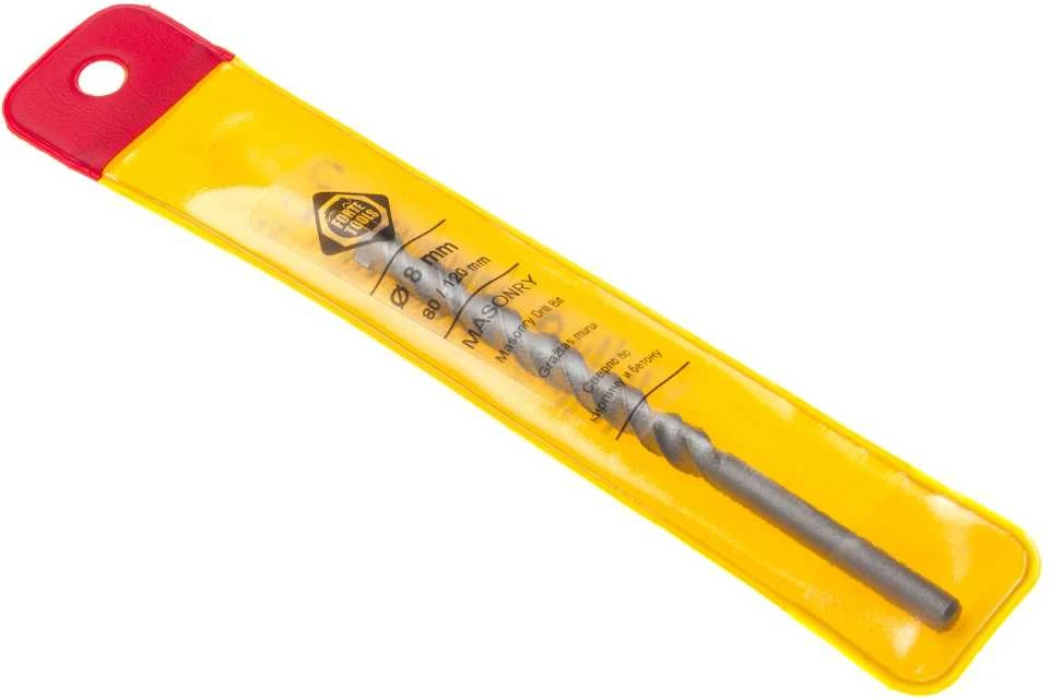 Grąžtas Forte Tools 18025, mūrui, tiesus, 8 mm x 12 cm