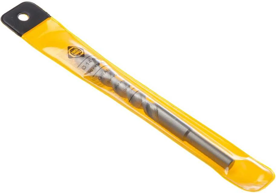 Grąžtas Forte Tools 28257, granitui, tiesus, 14 mm x 15 cm