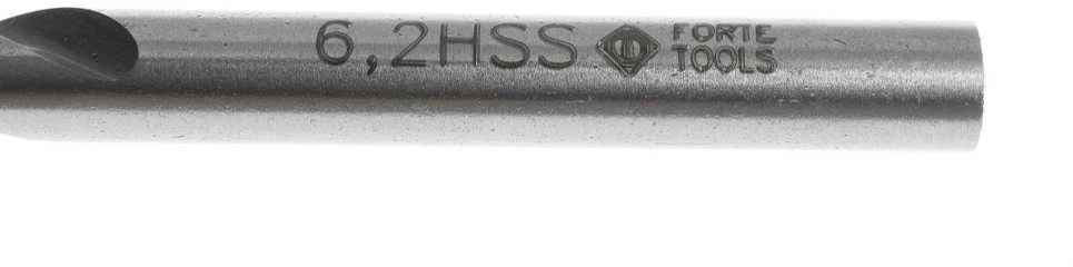 Forte_Tools Metalo grąžtas Forte Tools, 6,2x101 mm