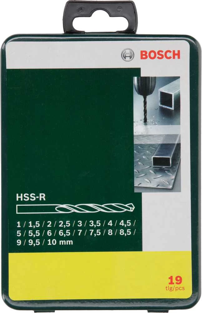Grąžtas Bosch 19 dalių HSS-R grąžtų komplektas