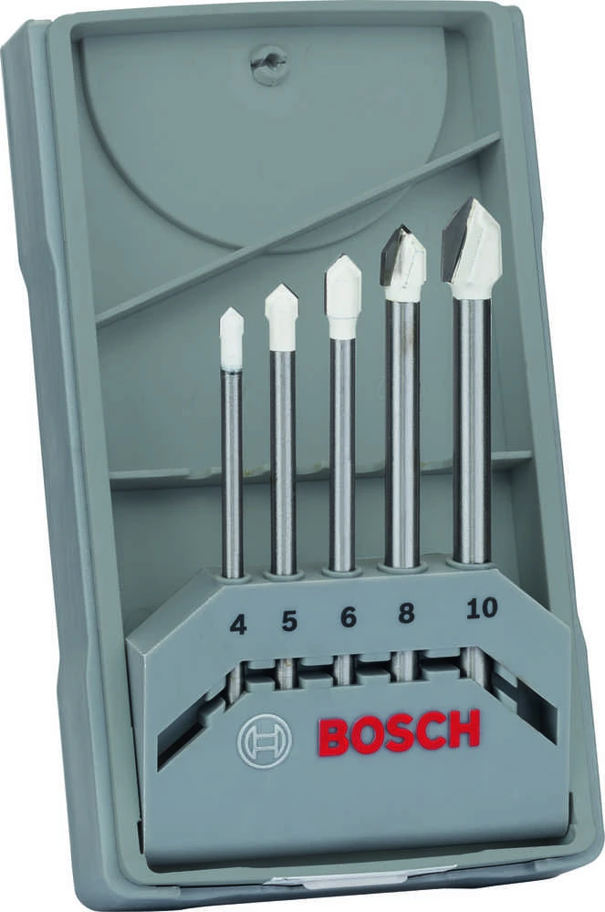 Grąžtas Bosch Grąžtu kompl. plytelems X-Pro Line, 4,5,6,8,10 mm