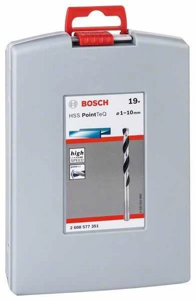 Bosch 19 PointTeQ grąžtas kompl. 1-10 mm, ProBox
