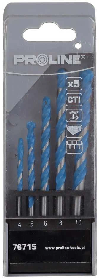 Grąžtas CTi universalus grąžtų rinkinys 5gb 4-10mm Proline