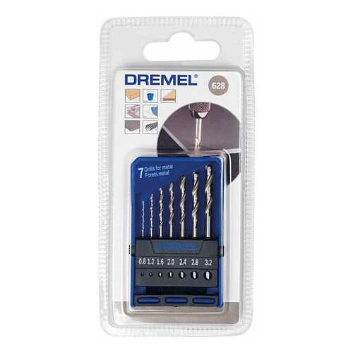 Grąžtas Dremel Bosch 628 7-grąžtų komplektas