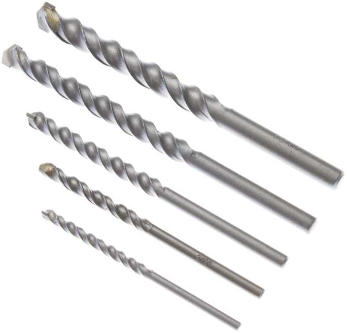Grąžtas Grąžtų komplektas Forte Tools 17745, mūrui, tiesus, 10 mm x 15 cm