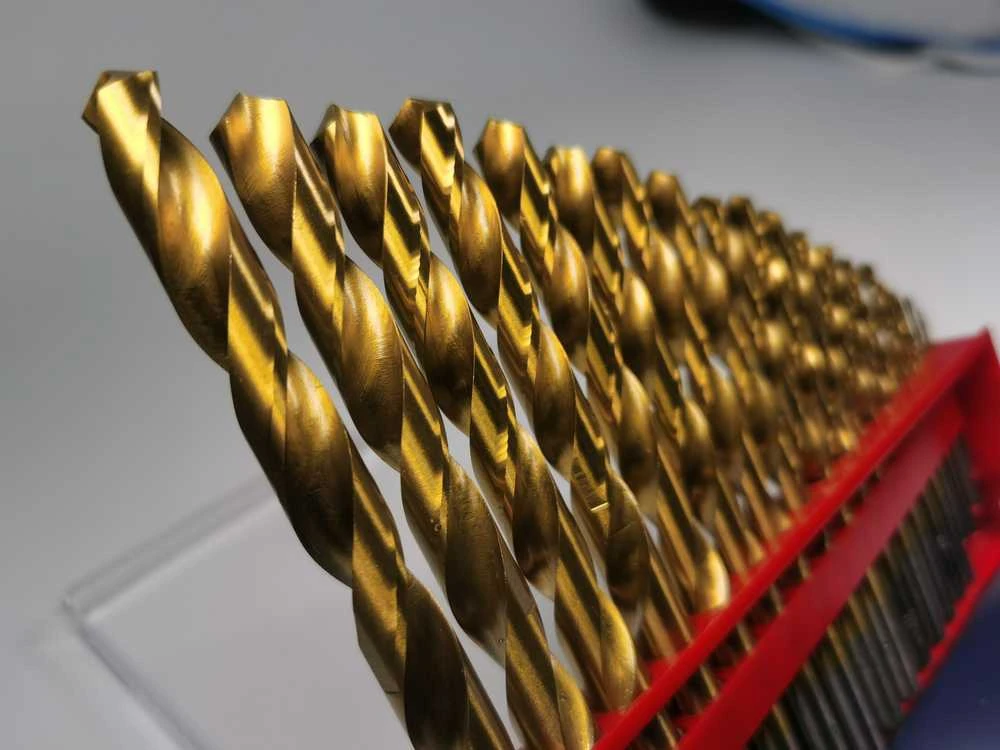 Grąžtas Haushalt Wiertło Milwaukee HSS TWIST DRILL SET 19PCS TITAN 1-10MM