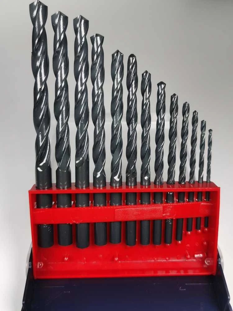 Grąžtas Haushalt Wiertło Makita HSS TWIST DRILL SET 13PCS TITAN 2-8MM