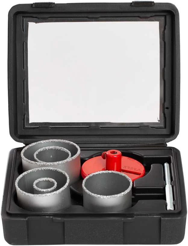 Grąžtas Irwin Tools 7 dalių grūdėtas skylių pjūklas D33-53-67-73-83