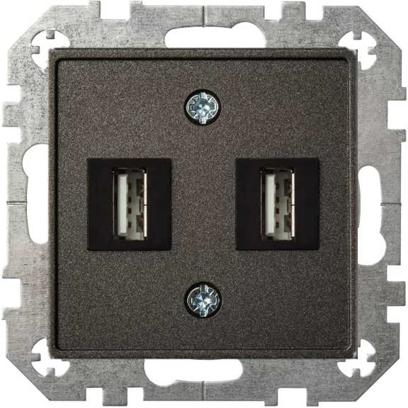 USB kroviklis LIREGUS EPSILON, juodos spalvos
