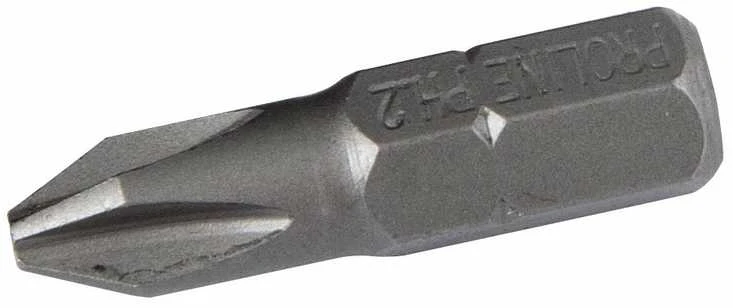 Końcówka 1/4" ph1 antgalis, ilgis 25 mm, 2 vnt., s2, blisteryje, proline
