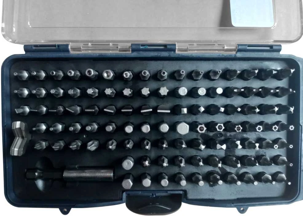 Haushalt Högert Technik SET OF SREWDRIVER BITS YF-40223 100 PSC