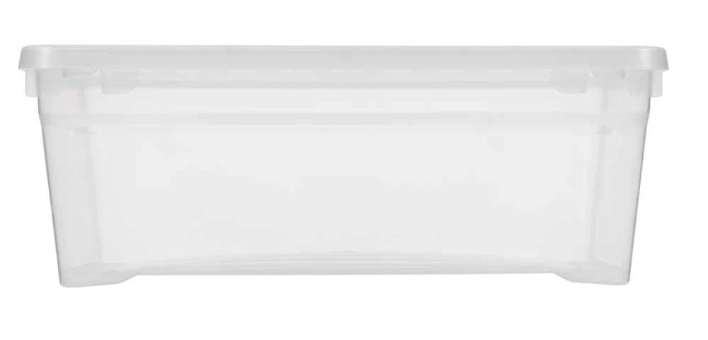 Daiktadėžė CURVER, 10 l, skaidri, 34,2×29,7×12,5 cm