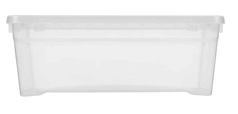 Uzglabāšanas kaste ar vāku Curver 96063, 10 l, caurspīdīga krās., 34.2 x 29.7 x 12.5 cm
