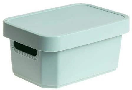 Domoletti CAVE BOX11L NORDICGREEN LID 36X27X13CM