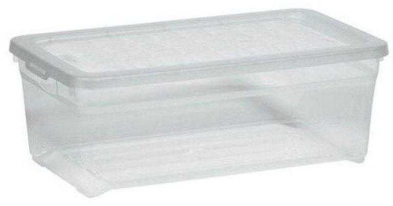 Daiktadėžė CURVER, 5,7 l, skaidri, 34,3×19,5×12,5 cm
