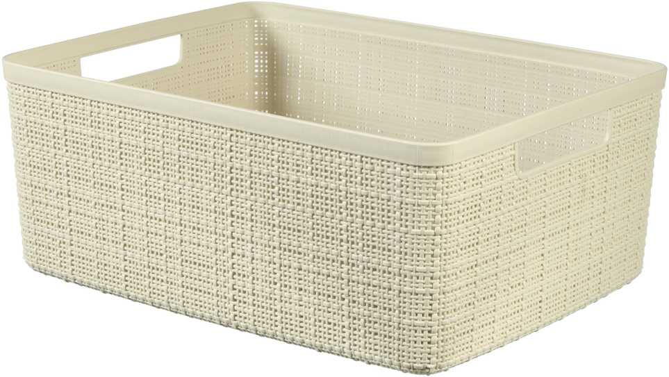Daiktadėžė Curver, 12 l, balta sp., 36 x 28 x 15 cm