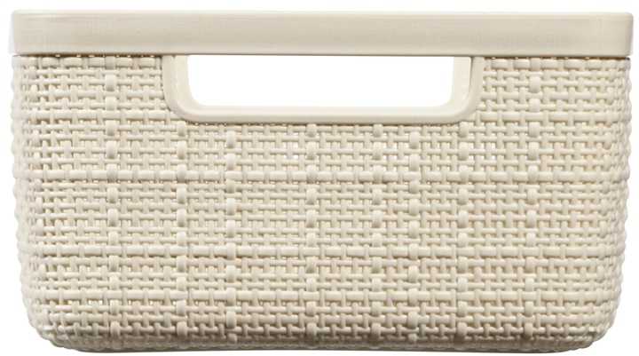 Daiktadėžė Curver 245370, 5 l, balta sp., 27 x 20 x 11 cm