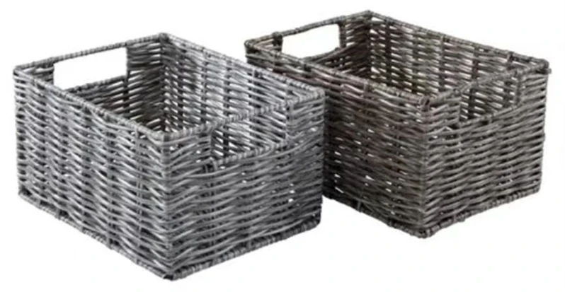 Domoletti BOXSTORAGE DOMOLETTI 17X23X13CM Pilkas